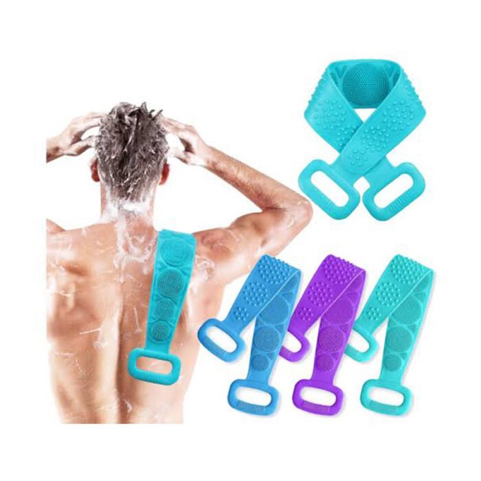Back scrubber belt