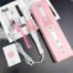 Electric pink Curler