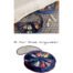 Round shoe organizer