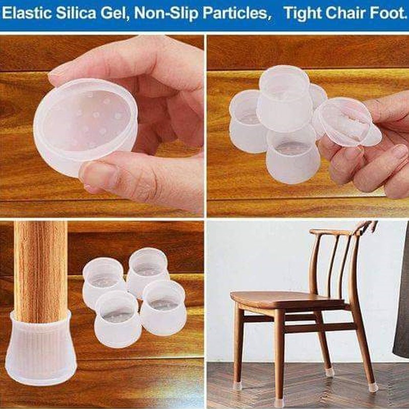 4pc silicone Chair Pads
