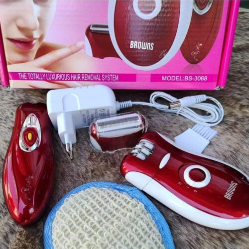 Browns 3 in 1 Epilator & Shaver for Women Rechargeable