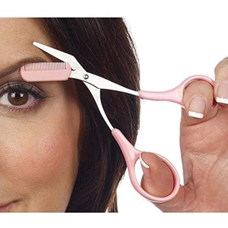 Eyebrow Scissors with Comb