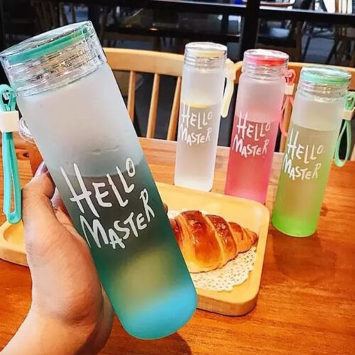 Hello master water bottle
